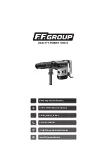 Предварительный просмотр 44 страницы F.F. Group 45 307 Original Instructions Manual