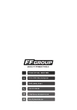 Preview for 56 page of F.F. Group 46 057 Original Instructions Manual