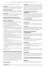 Предварительный просмотр 14 страницы F.F. Group 46 358 Original Instructions Manual