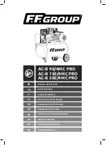 Preview for 1 page of F.F. Group AC-B 90/4MC PRO Original Instructions Manual