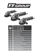 Предварительный просмотр 1 страницы F.F. Group AG 125/1010 HD Original Instructions Manual