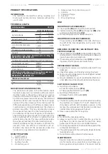 Предварительный просмотр 13 страницы F.F. Group AG 230/2400S PRO Original Instructions Manual