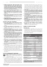 Предварительный просмотр 14 страницы F.F. Group BCS 40 PLUS Original Instructions Manual