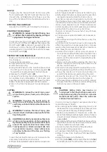 Предварительный просмотр 16 страницы F.F. Group BCS 40 PLUS Original Instructions Manual