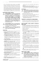 Предварительный просмотр 26 страницы F.F. Group BCS 40 PLUS Original Instructions Manual