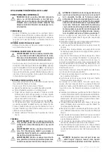 Предварительный просмотр 57 страницы F.F. Group BCS 40 PLUS Original Instructions Manual