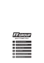 Предварительный просмотр 44 страницы F.F. Group BS 900 PLUS Original Instructions Manual