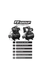 Предварительный просмотр 28 страницы F.F. Group BSPU 800/19 Original Instructions Manual