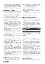 Предварительный просмотр 28 страницы F.F. Group CCS-20V PLUS Original Instructions Manual