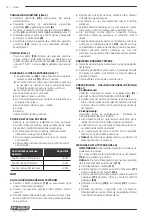 Предварительный просмотр 34 страницы F.F. Group CCS-20V PLUS Original Instructions Manual