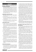 Предварительный просмотр 36 страницы F.F. Group CCS-20V PLUS Original Instructions Manual