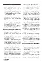 Предварительный просмотр 42 страницы F.F. Group CCS-20V PLUS Original Instructions Manual