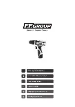 Предварительный просмотр 44 страницы F.F. Group CDD 12V PLUS Original Instructions Manual