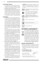 Preview for 22 page of F.F. Group CS 55/1200 PLUS Original Instructions Manual