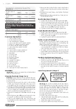 Preview for 6 page of F.F. Group CS 65/1500 PLUS Original Instructions Manual