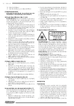 Предварительный просмотр 22 страницы F.F. Group CS 65/1500 PLUS Original Instructions Manual