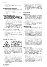 Предварительный просмотр 32 страницы F.F. Group CS 65/1500 PLUS Original Instructions Manual