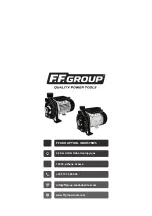 Предварительный просмотр 32 страницы F.F. Group CWP 500 Original Instructions Manual