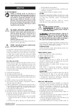 Предварительный просмотр 24 страницы F.F. Group CWSP 400 Original Instructions Manual