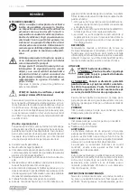 Предварительный просмотр 28 страницы F.F. Group CWSP 400 Original Instructions Manual