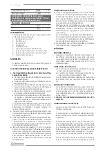 Предварительный просмотр 44 страницы F.F. Group DG 500 PLUS Original Instructions Manual