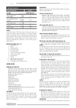 Preview for 10 page of F.F. Group DPB 13/5 PLUS Instructions Manual