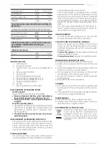 Preview for 9 page of F.F. Group DS 1010 PLUS Original Instructions Manual