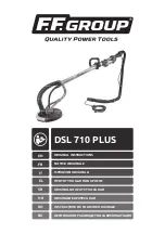 F.F. Group DSL 710 PLUS Original Instructions Manual предпросмотр