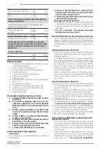 Preview for 22 page of F.F. Group DSL 710 PLUS Original Instructions Manual