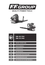 F.F. Group GBB 452 PRO Original Instructions Manual preview