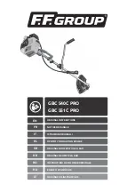 F.F. Group GBC 551C PRO Original Instructions Manual preview