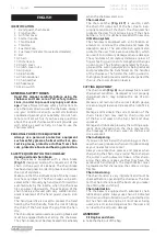 Предварительный просмотр 12 страницы F.F. Group GCS 241 PLUS Original Instructions Manual
