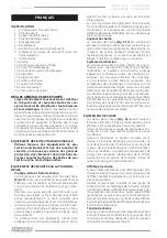 Preview for 16 page of F.F. Group GCS 241 PLUS Original Instructions Manual
