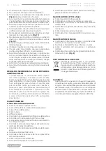 Предварительный просмотр 22 страницы F.F. Group GCS 241 PLUS Original Instructions Manual