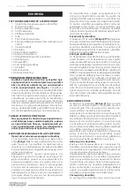 Предварительный просмотр 24 страницы F.F. Group GCS 241 PLUS Original Instructions Manual