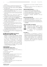 Предварительный просмотр 30 страницы F.F. Group GCS 241 PLUS Original Instructions Manual