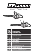 Предварительный просмотр 1 страницы F.F. Group GCS 441 PRO Original Instructions Manual