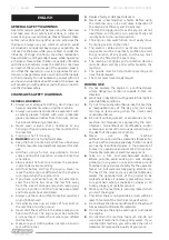 Предварительный просмотр 18 страницы F.F. Group GCS 441 PRO Original Instructions Manual