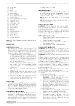 Preview for 10 page of F.F. Group GLM 48/174 SP PLUS Instructions Manual