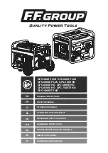 F.F. Group GPG 3000 PLUS Original Instructions Manual preview