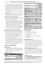 Preview for 5 page of F.F. Group ID 1050 PRO Original Instructions Manual