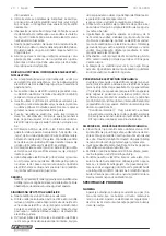 Preview for 20 page of F.F. Group ID 1050 PRO Original Instructions Manual