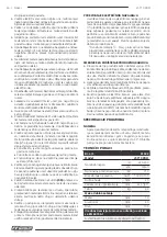 Предварительный просмотр 26 страницы F.F. Group JS 710 PRO Original Instructions Manual