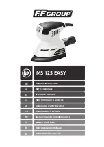 F.F. Group MS 125 EASY Original Instructions Manual preview