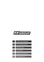 Предварительный просмотр 72 страницы F.F. Group MS 125 EASY Original Instructions Manual