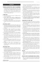 Preview for 8 page of F.F. Group P 750 PLUS Original Instructions Manual