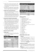 Preview for 9 page of F.F. Group P 750 PLUS Original Instructions Manual