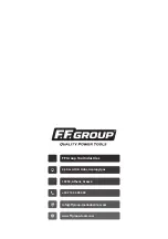 Preview for 40 page of F.F. Group PE 180/1400 E PLUS Original Instructions Manual