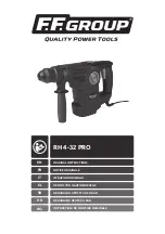 Preview for 1 page of F.F. Group RH 4-32 PRO Original Instructions Manual