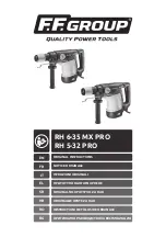 Preview for 1 page of F.F. Group RH 5-32 PRO Original Instructions Manual